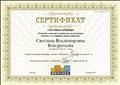 Сертификат  участника вебинара "Развитие словесного творчества на групповых занятиях со старшими дошкольниками"